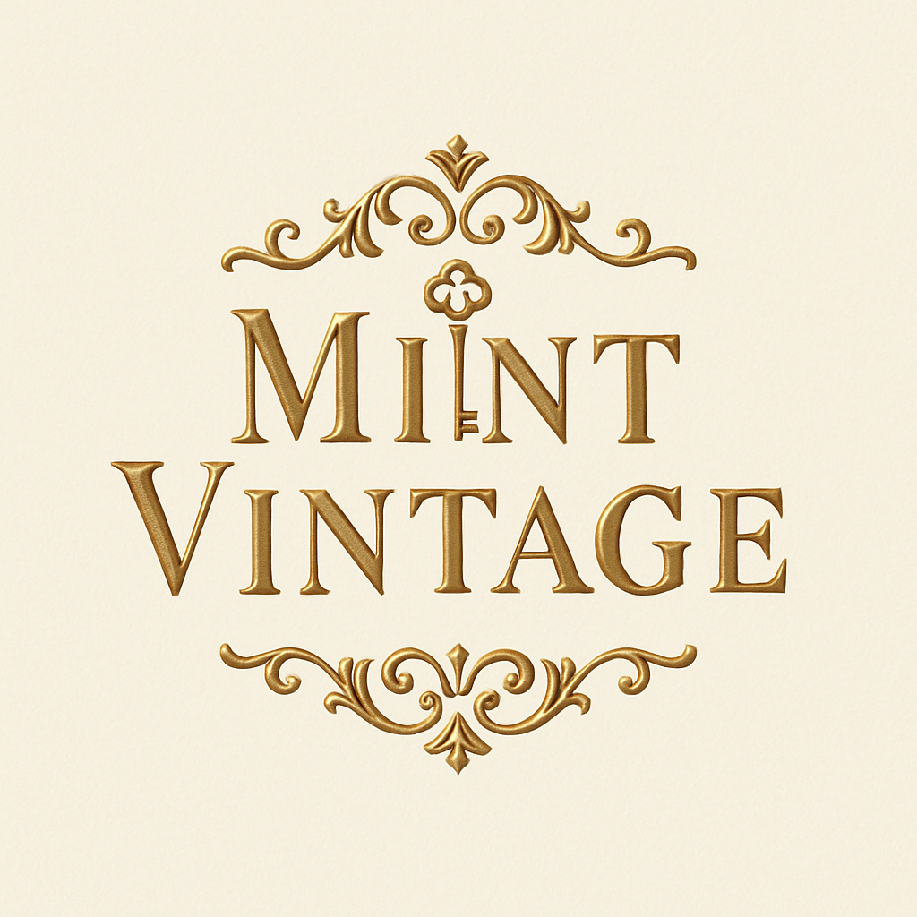 Mint Vintage - Logo de la brocante et antiquités en Occitanie